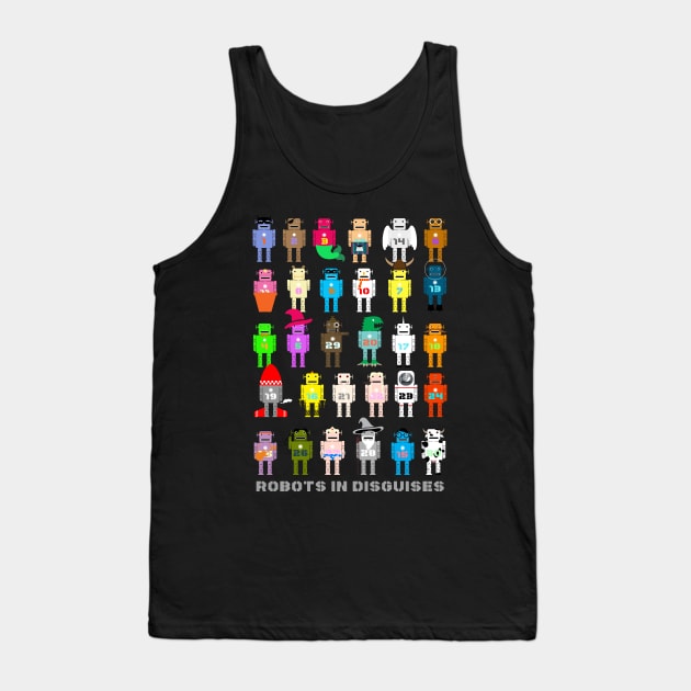 Robots in Disguises Tank Top by MichaelaGrove